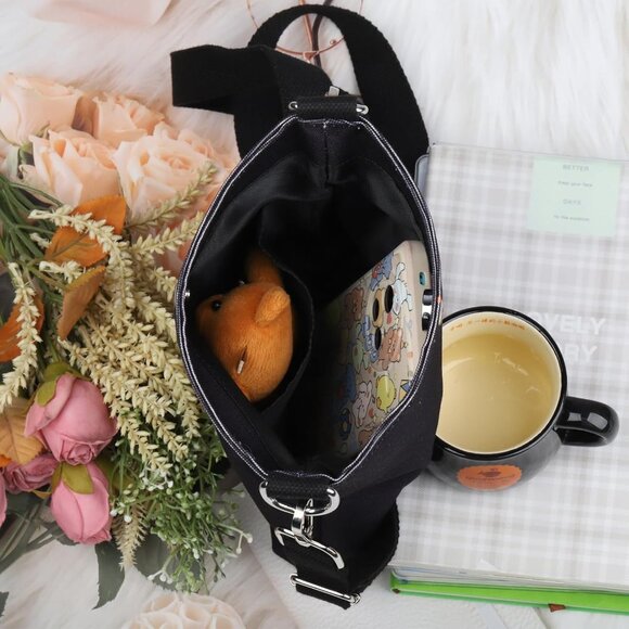 Weather Forecaster Meteorology Graduation Gift Canvas Crossbody Bag - Lightweigh - Picture 7 of 7